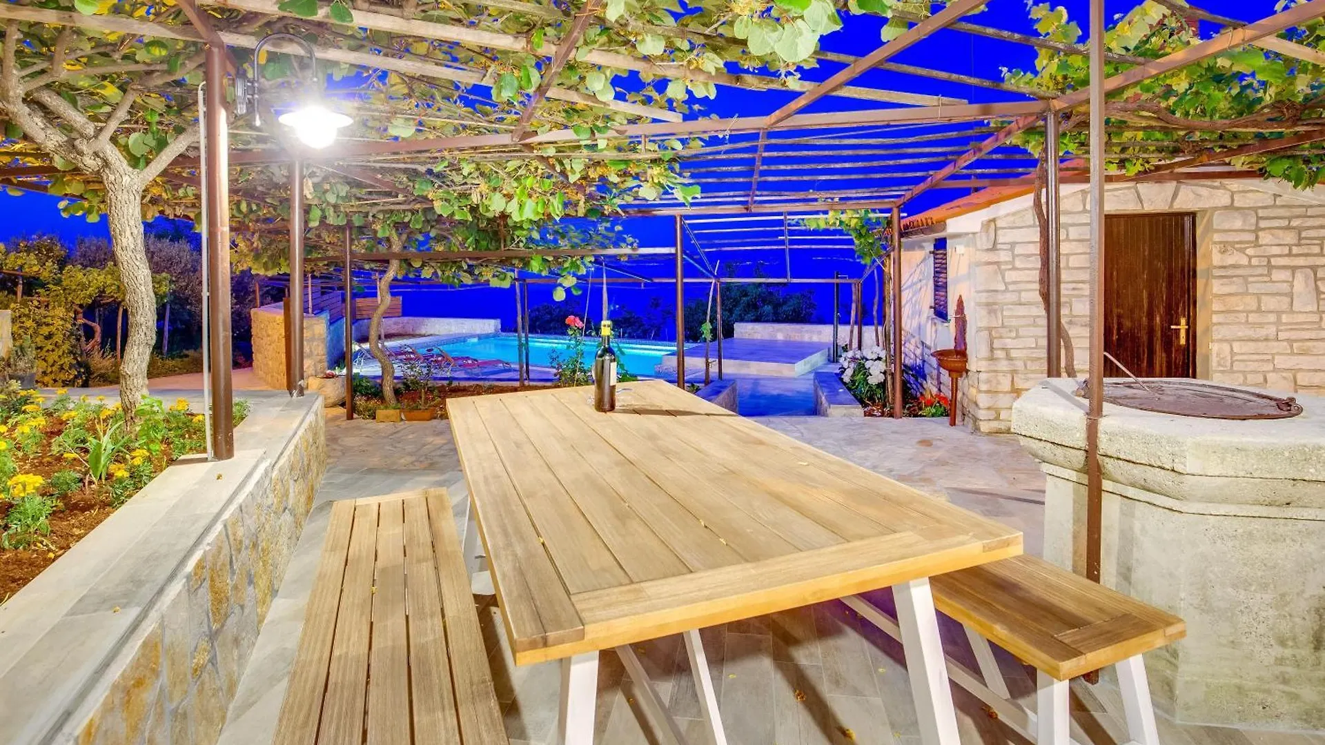 בית נופש Mošćenička Draga Ferienhaus Mit Grossem Garten Und Pool